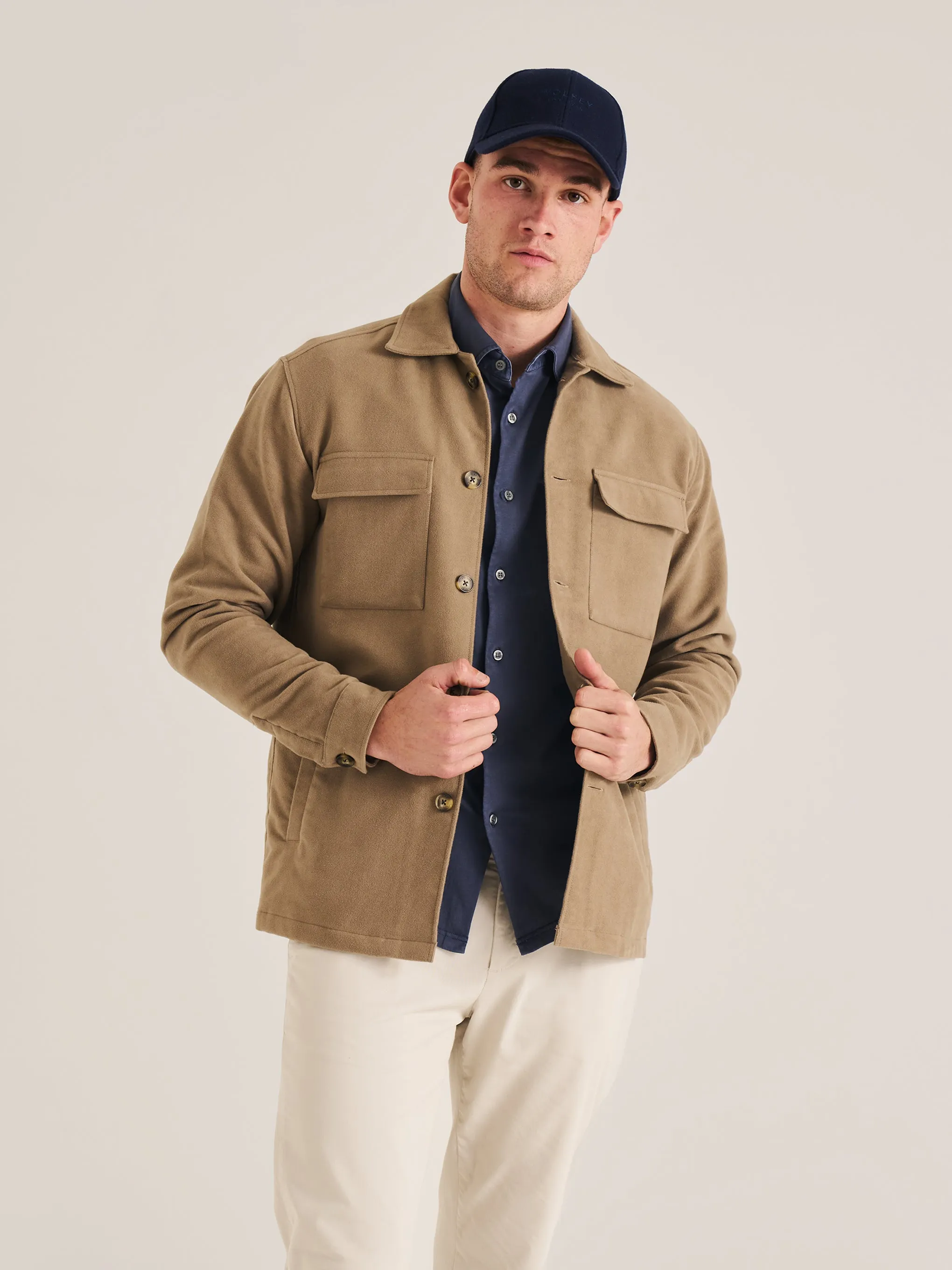 1755 Brushed Overshirt