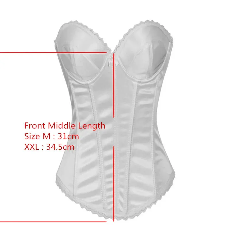 Adjustable Spaghetti Straps Bridal Corset