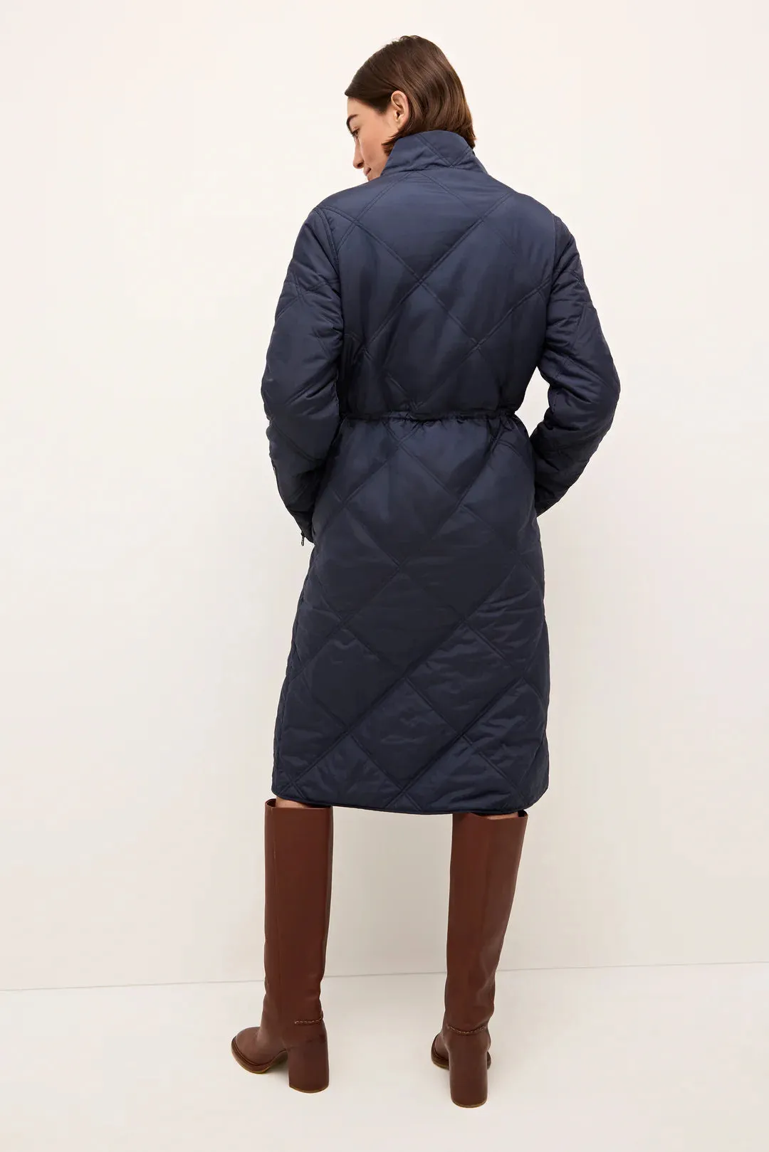 Aiden Coat | Midnight Ink
