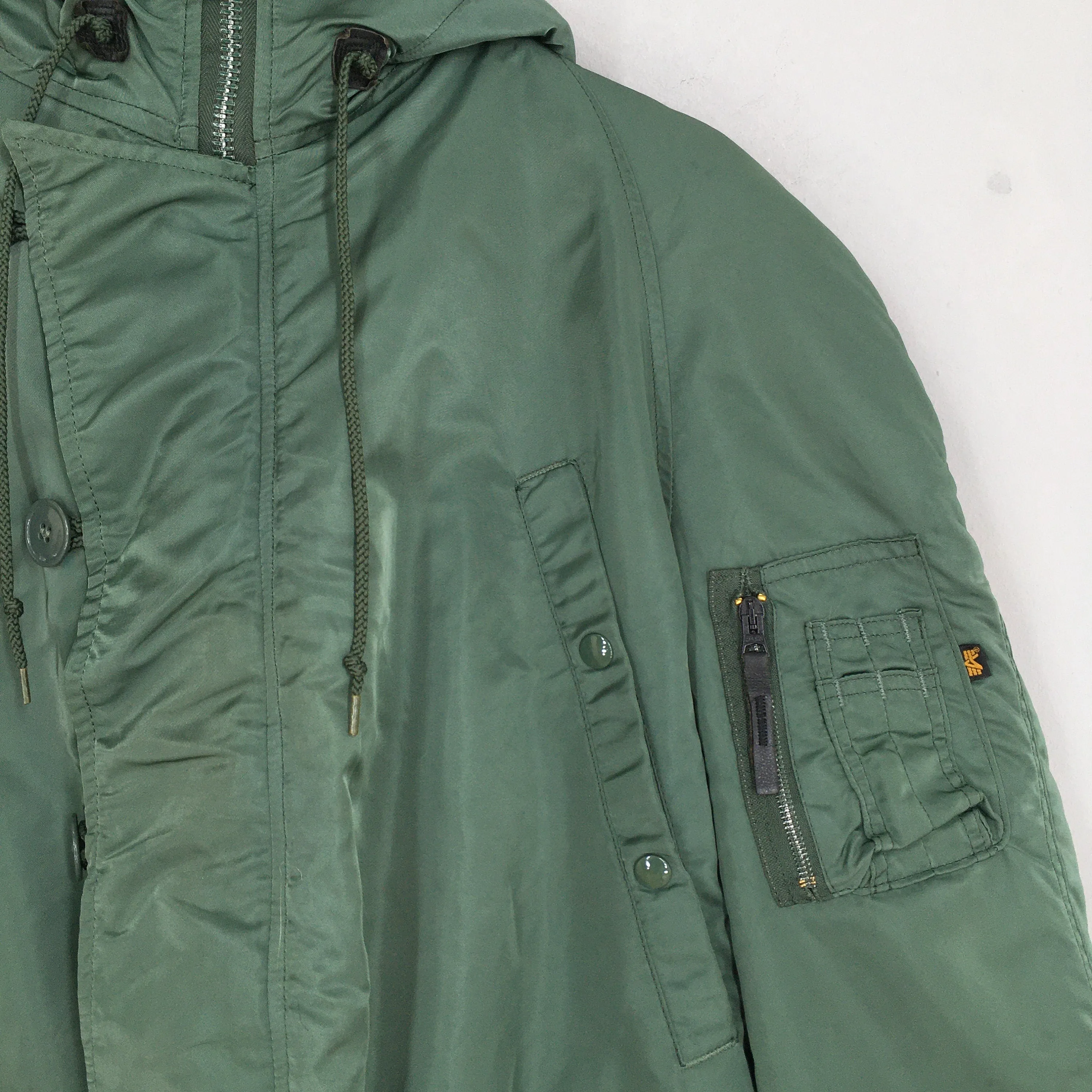 Alpha Industries N-3B Parka Bomber Jacket Medium