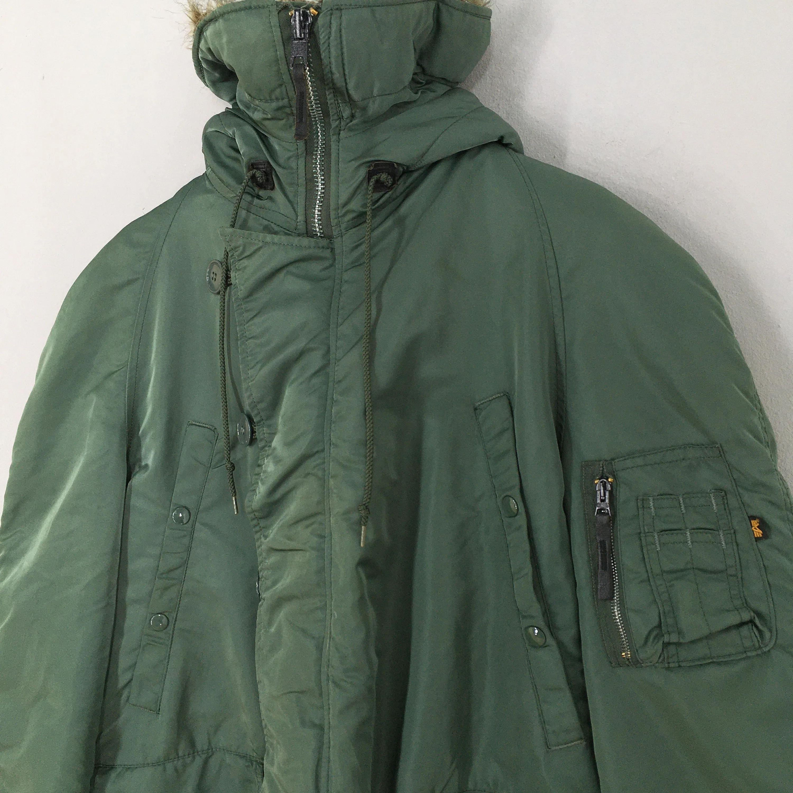 Alpha Industries N-3B Parka Bomber Jacket Medium