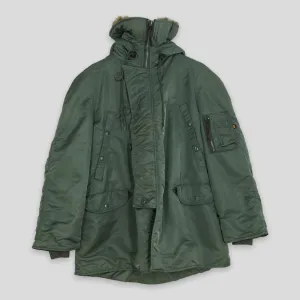Alpha Industries N-3B Parka Bomber Jacket Medium