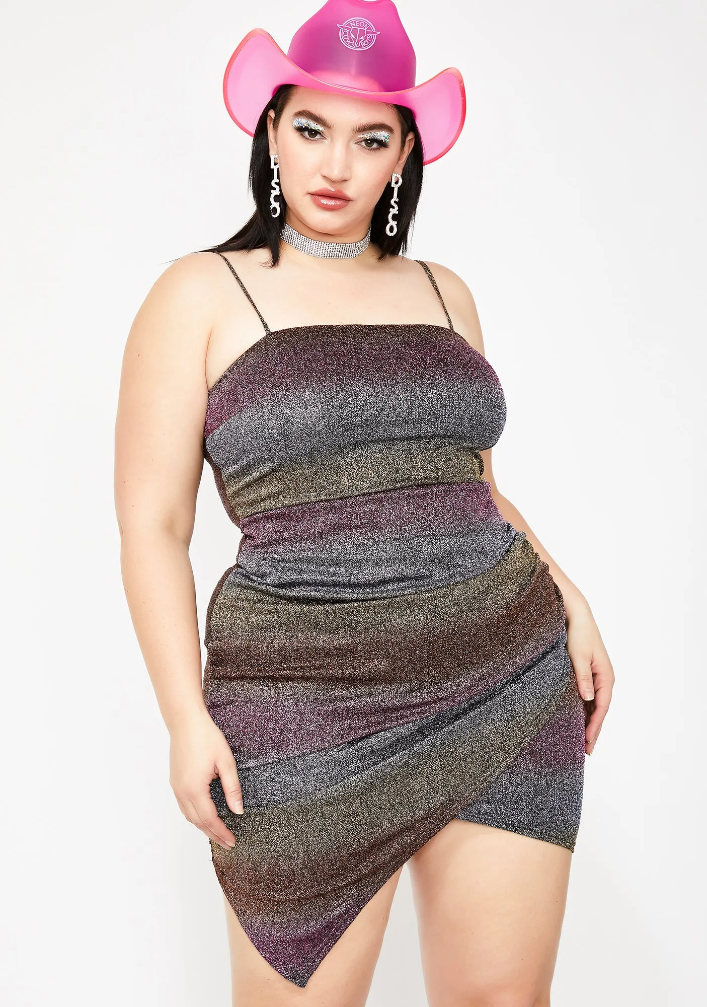 Badazz Beamin' Babe Shimmer Dress