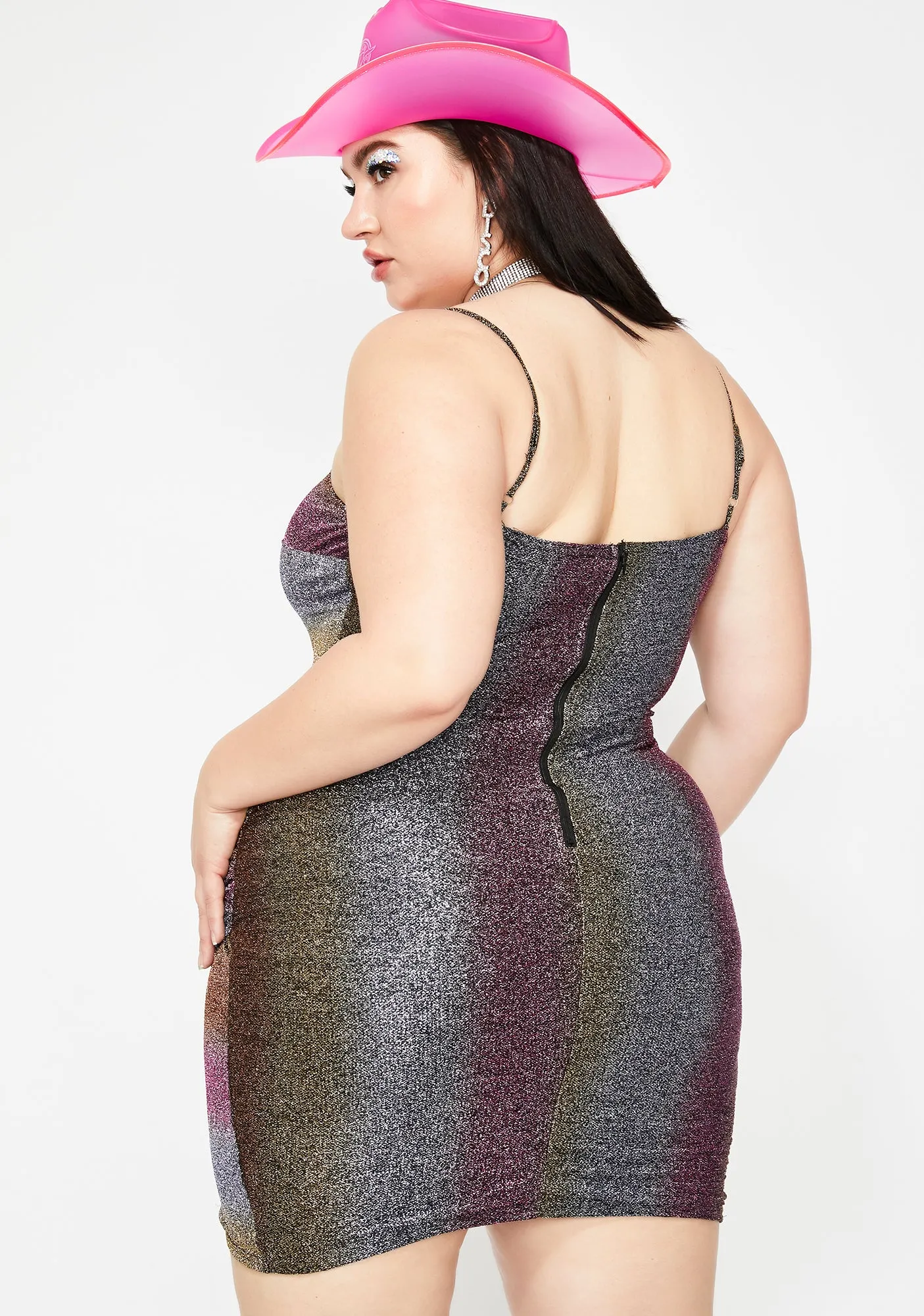 Badazz Beamin' Babe Shimmer Dress