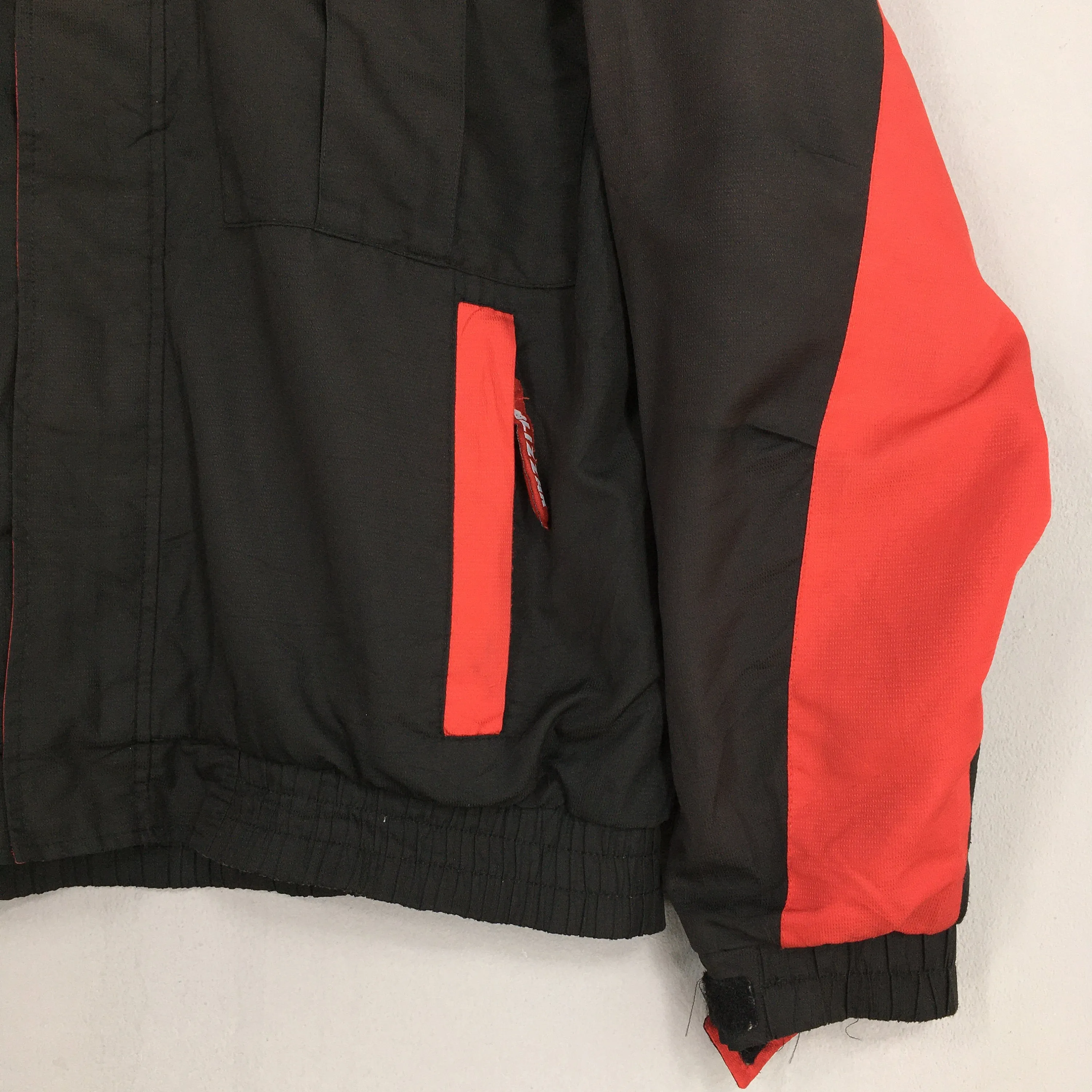 Blizzak Bridgestone Racing Black Windbreaker Jacket Large