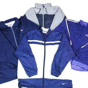 Branded Zip Up Nylon Jackets Wholesale