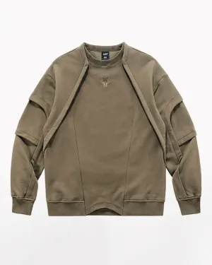 Cyberpunk Tech Pullover Sweatshirt