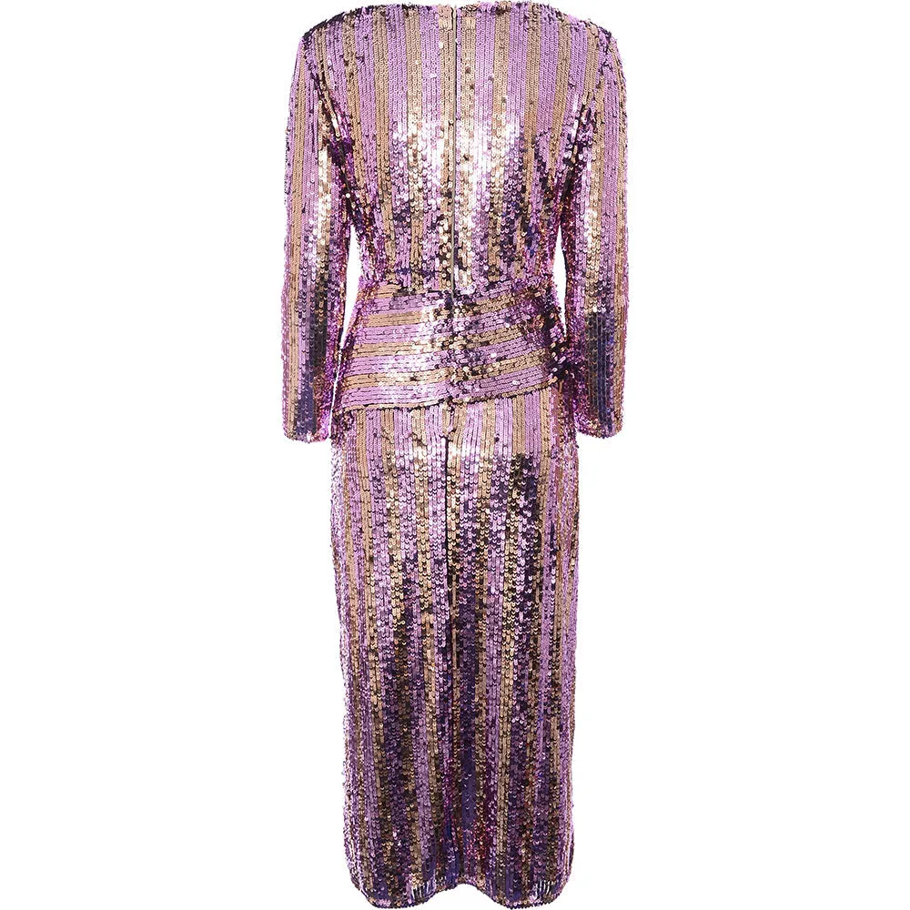 French Connection Women's Fiki Midi Wrap Dress