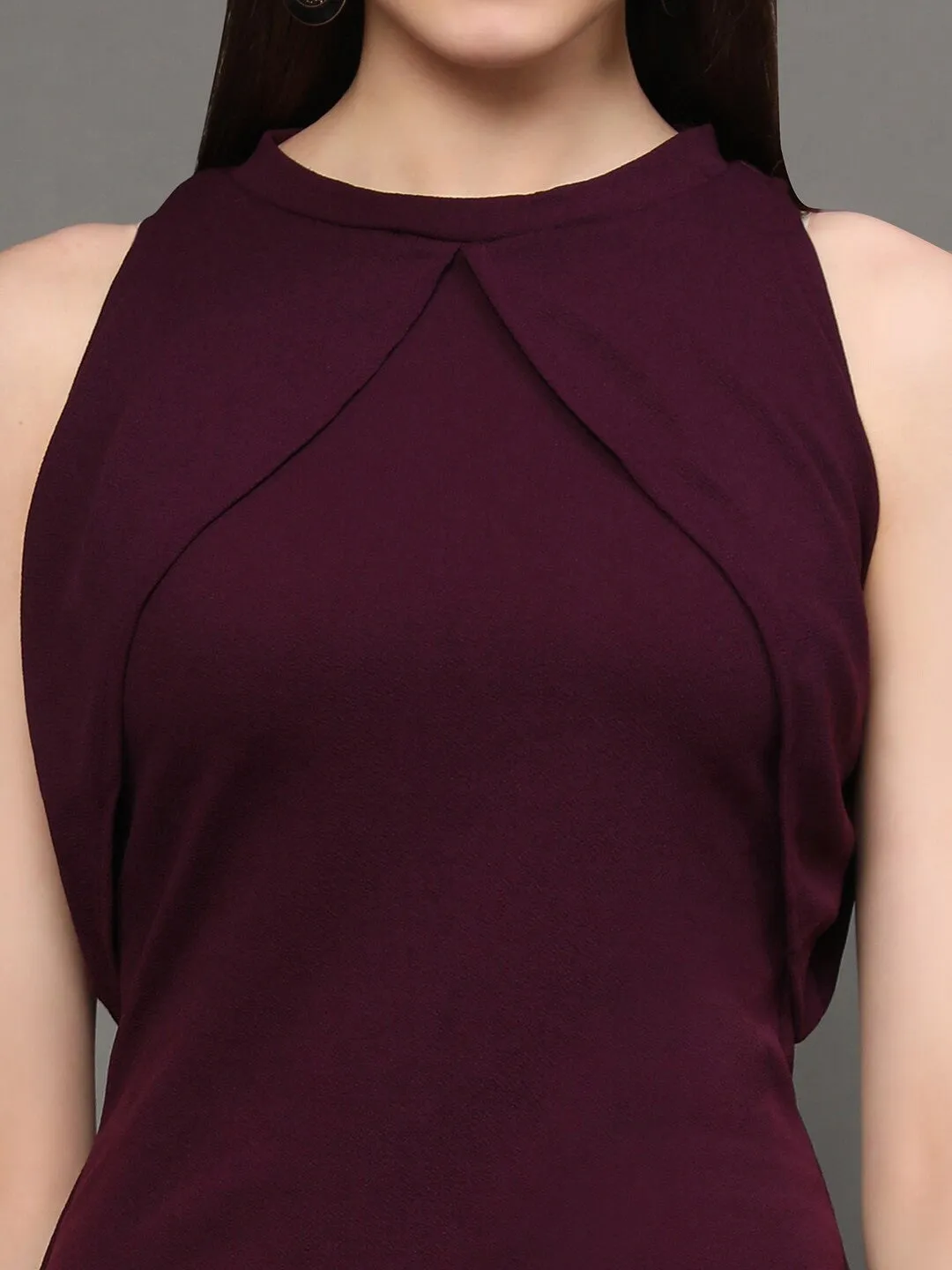 Glam Purple Bodycon Dress