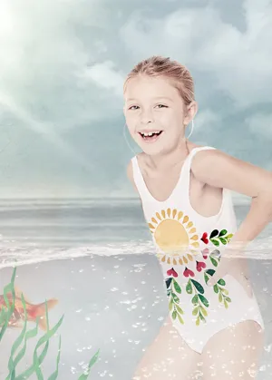 Happy Sun Tank Swimsuit