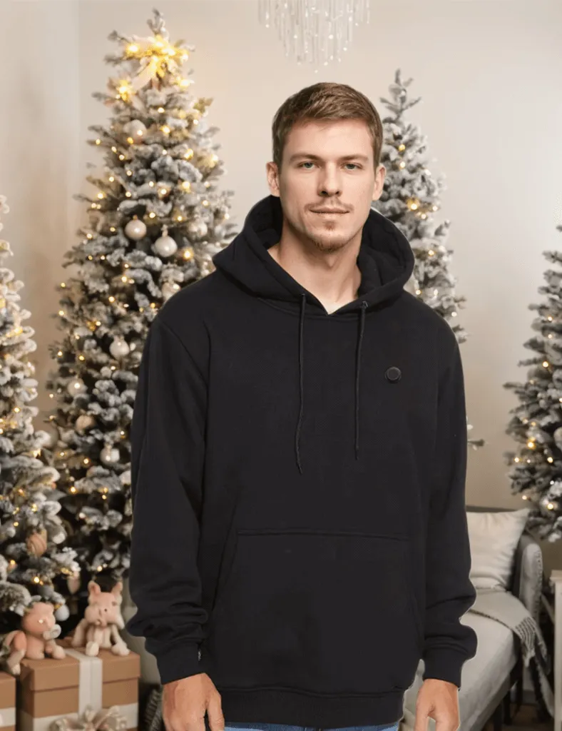 Heated Hoodie - 5 Zones for Comprehensive Warmth