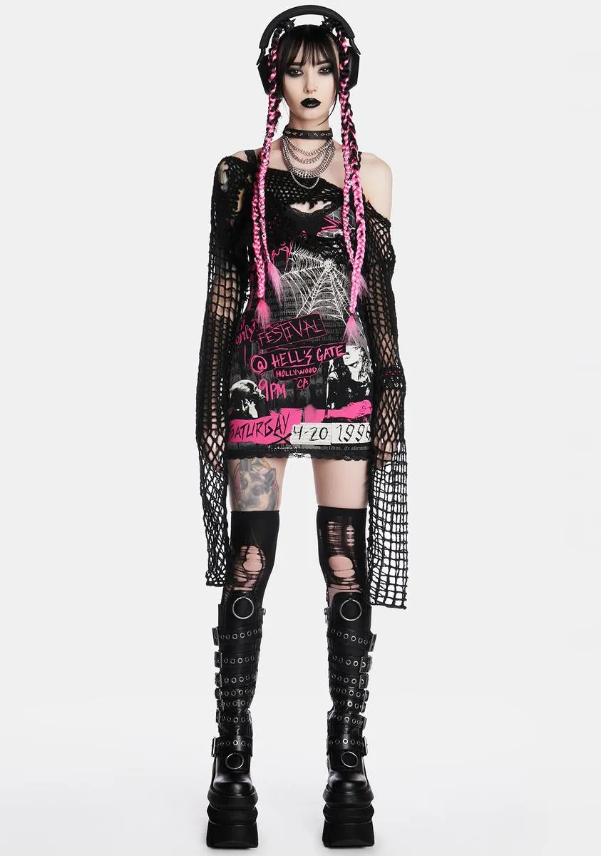 I'm The One Graphic Mini Dress