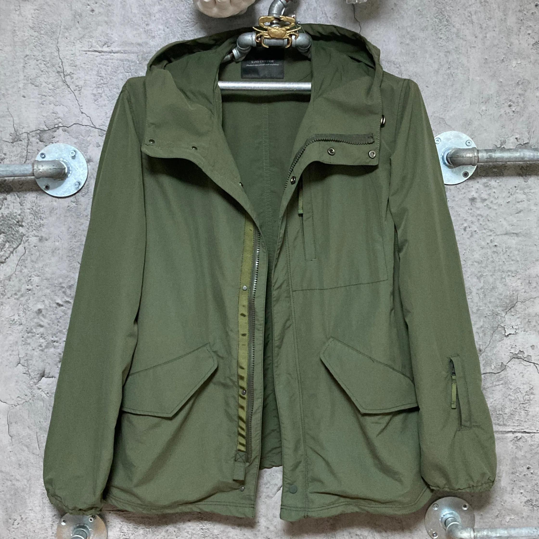 light weight short mods blouson nano universe