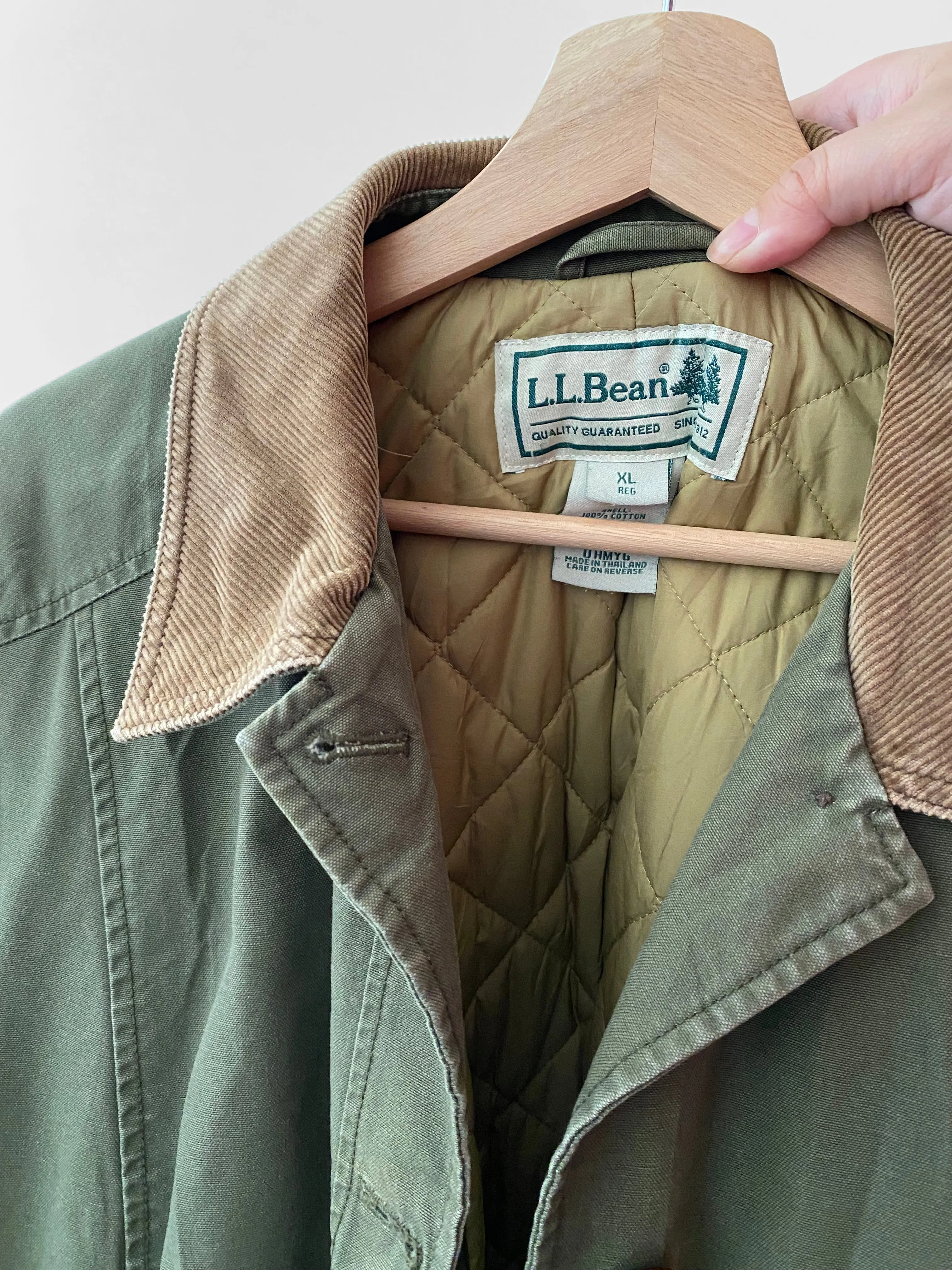LL Bean Quilted Chore Coat (XL)
