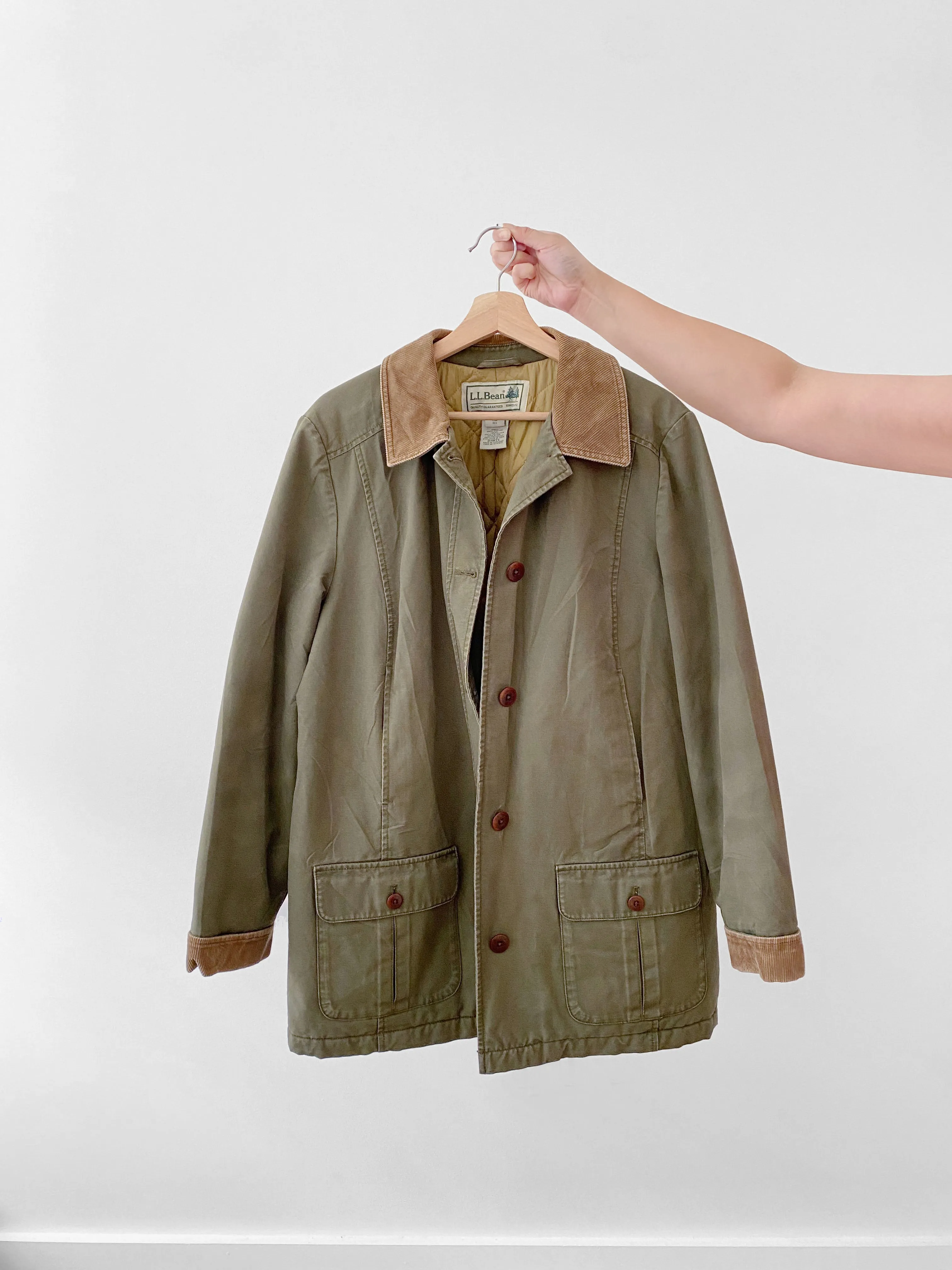 LL Bean Quilted Chore Coat (XL)