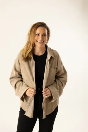 Maddox Corduroy Shacket