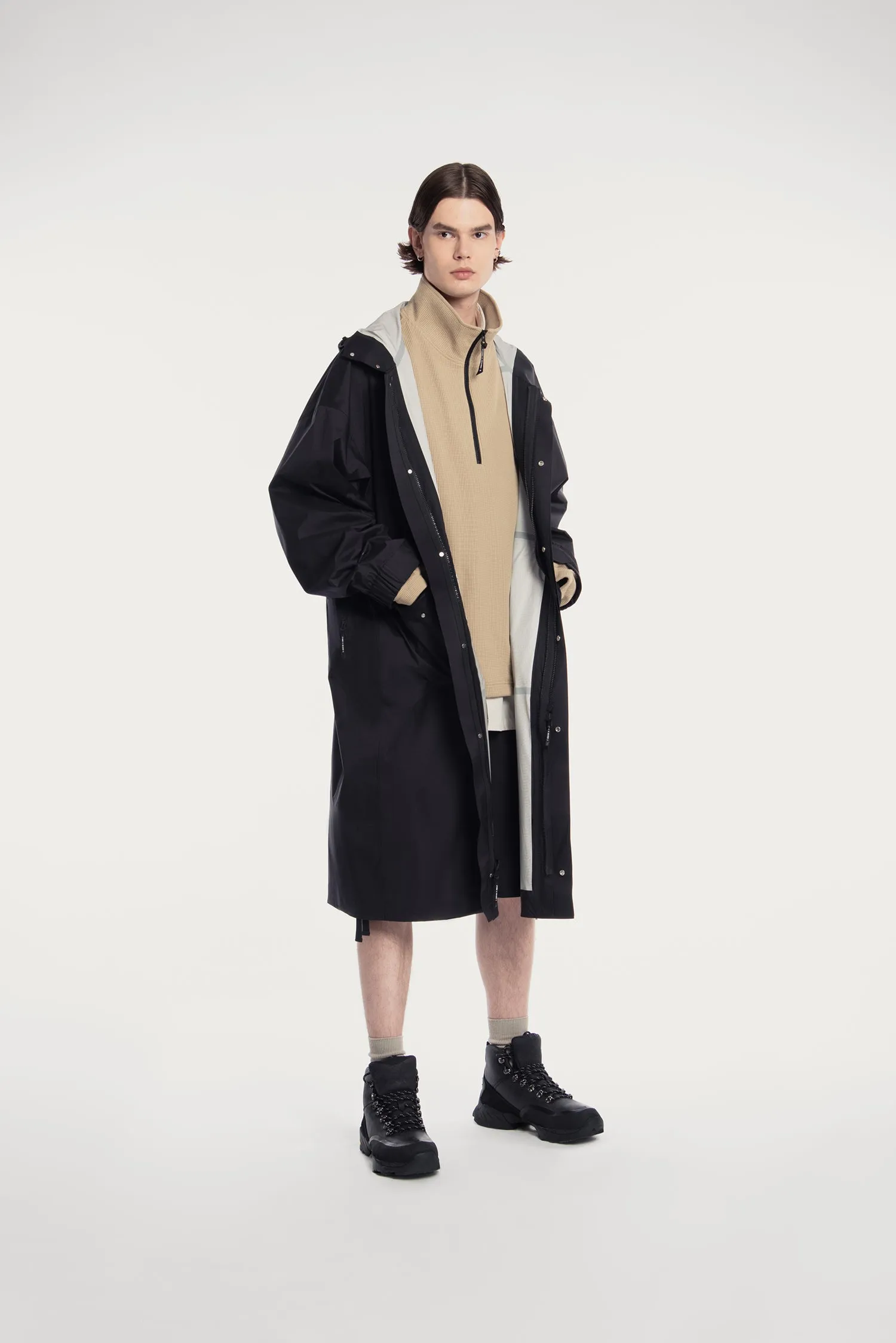 MEN'S 2.5 LAYER TECH COAT W/DETACHABLE PADDING COAT