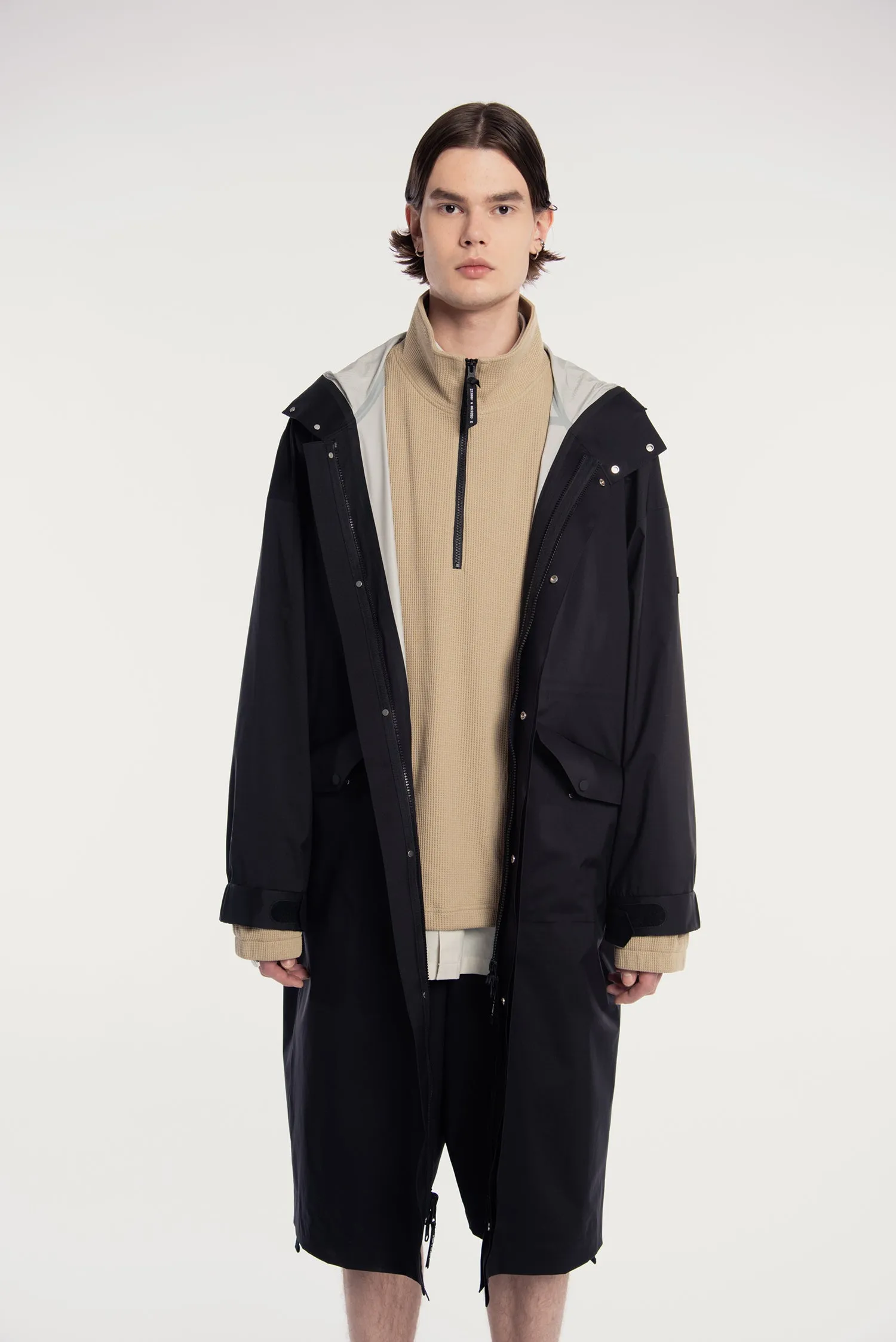 MEN'S 2.5 LAYER TECH COAT W/DETACHABLE PADDING COAT
