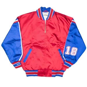 MITCHELL & NESS SATIN JACKET RED - RE38JKTK