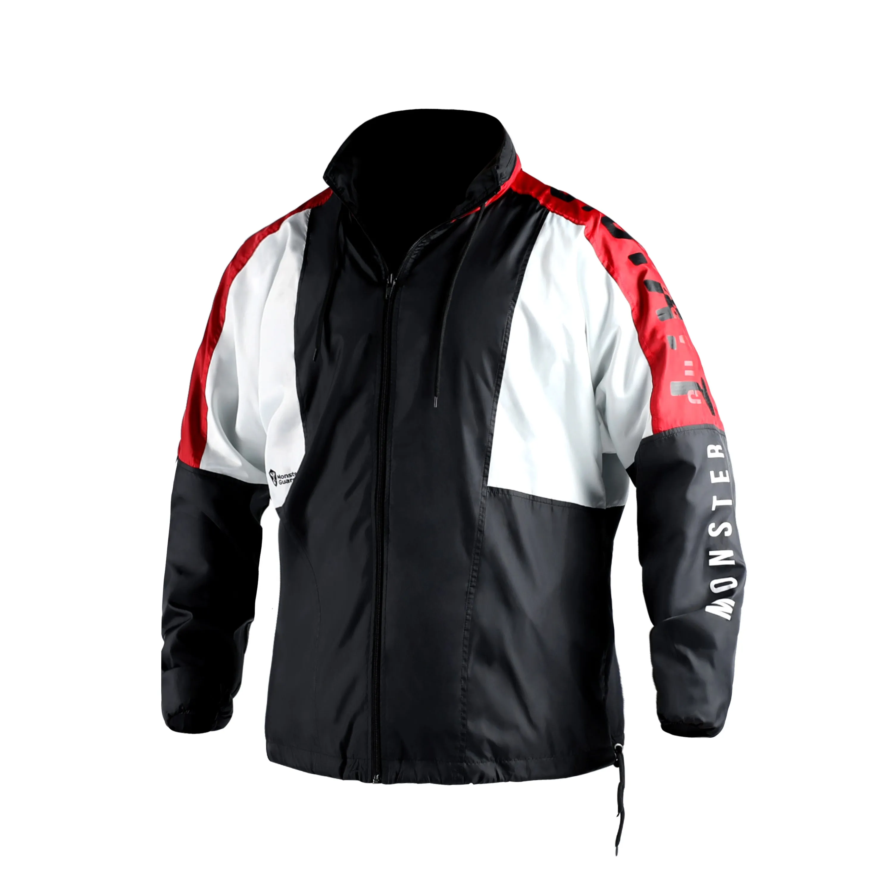 MONSTER GUARDIANS TRACK JACKET WITH COLOR BLOCKING