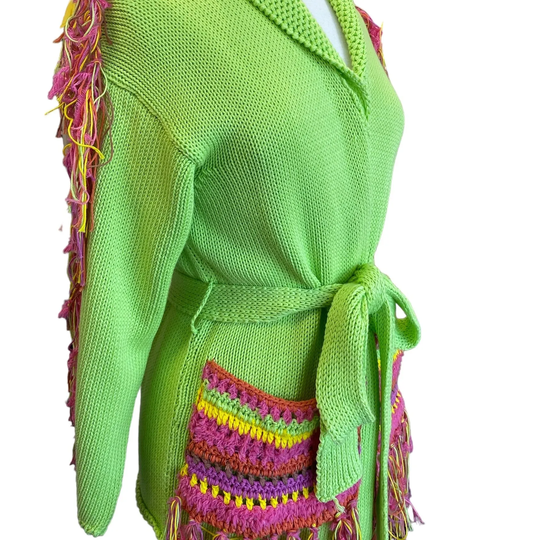 PONCHO ITALIANO LIME