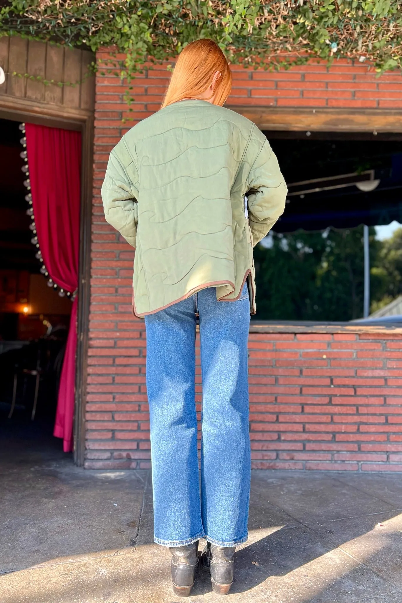 Quilted Knot Coat