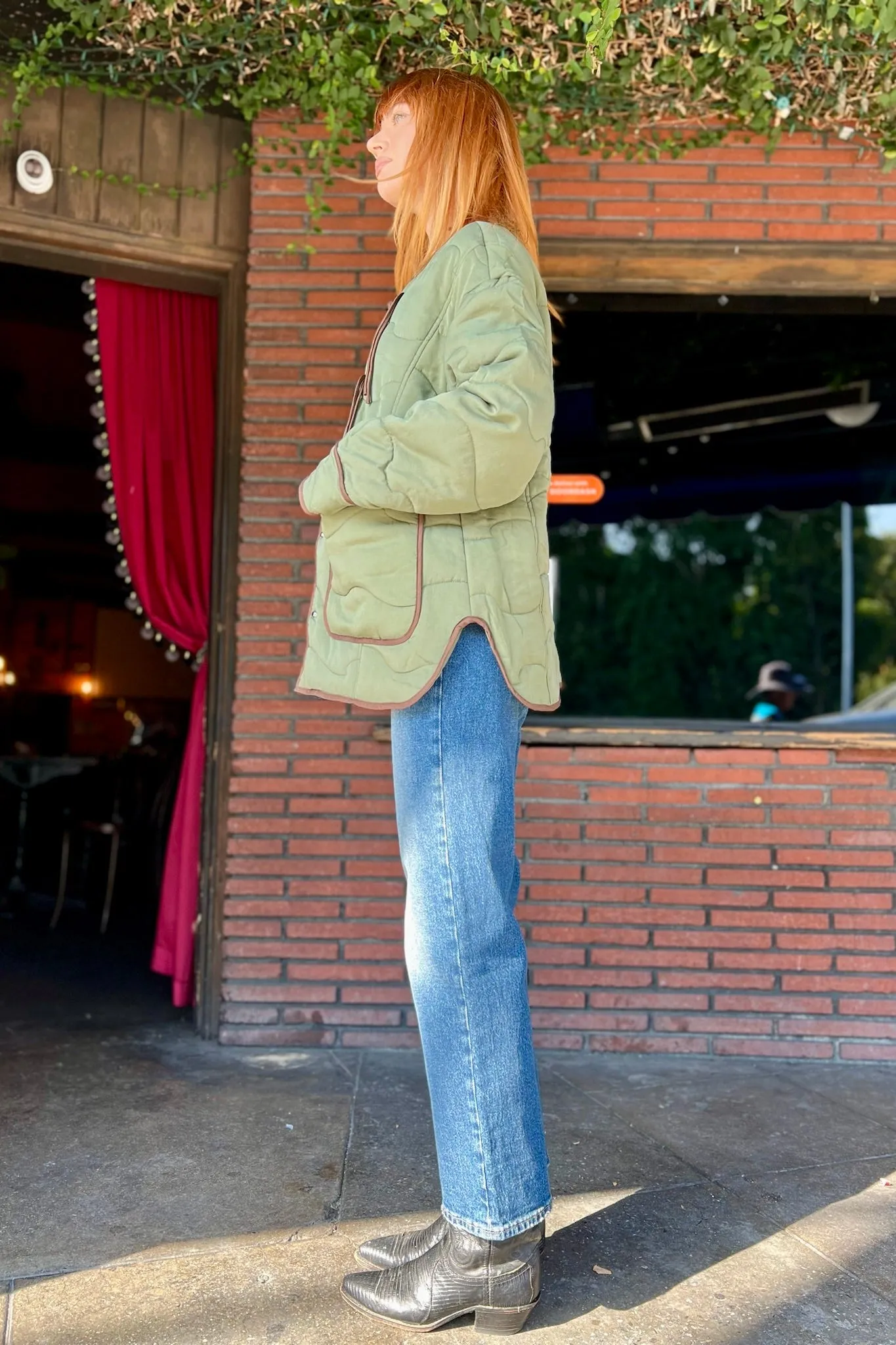 Quilted Knot Coat