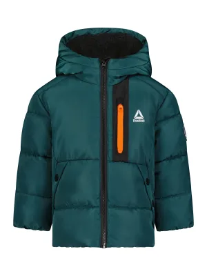 Reebok Toddler Puffer Jacket, Sizes 12M- 5T