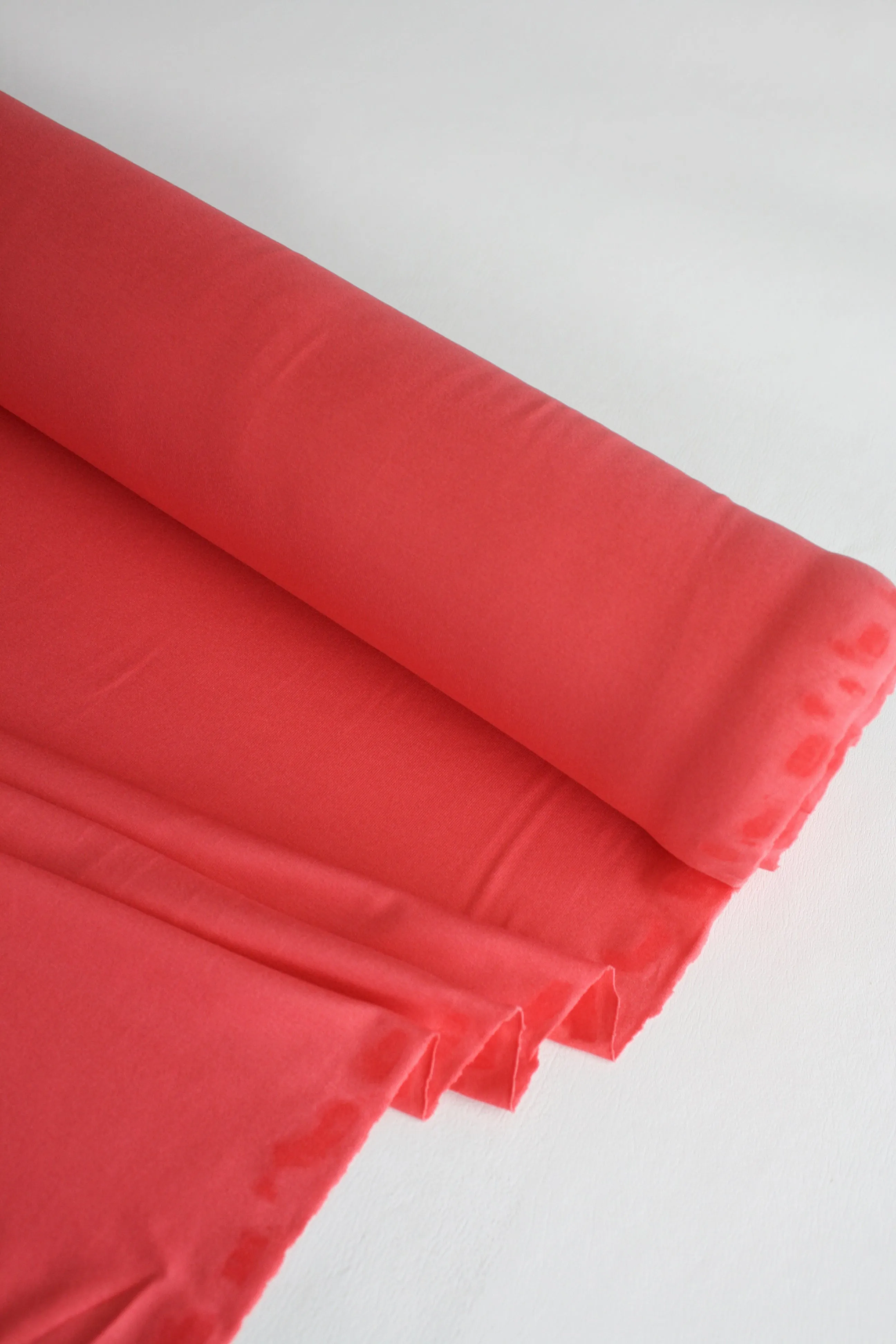 Rigatoni - Italian Four Way Stretch Modal | Coral