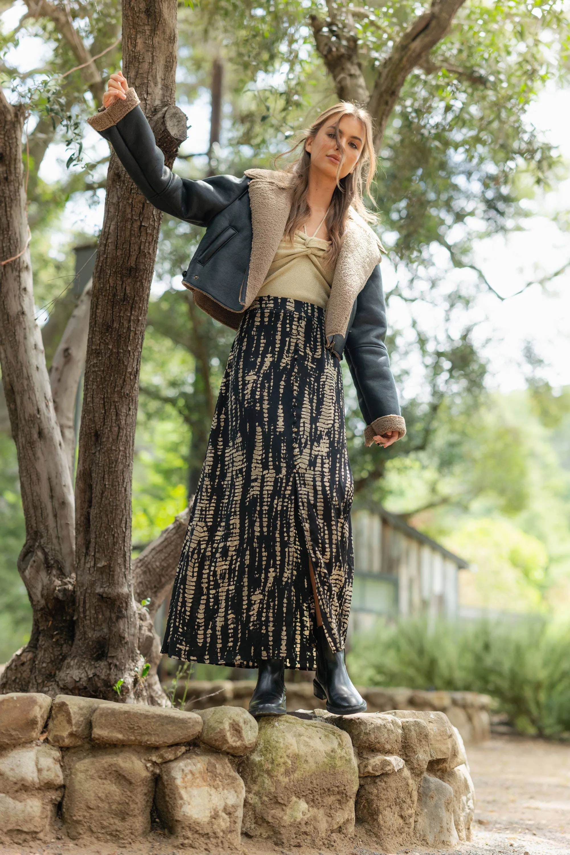 Sherpa Biker Jacket