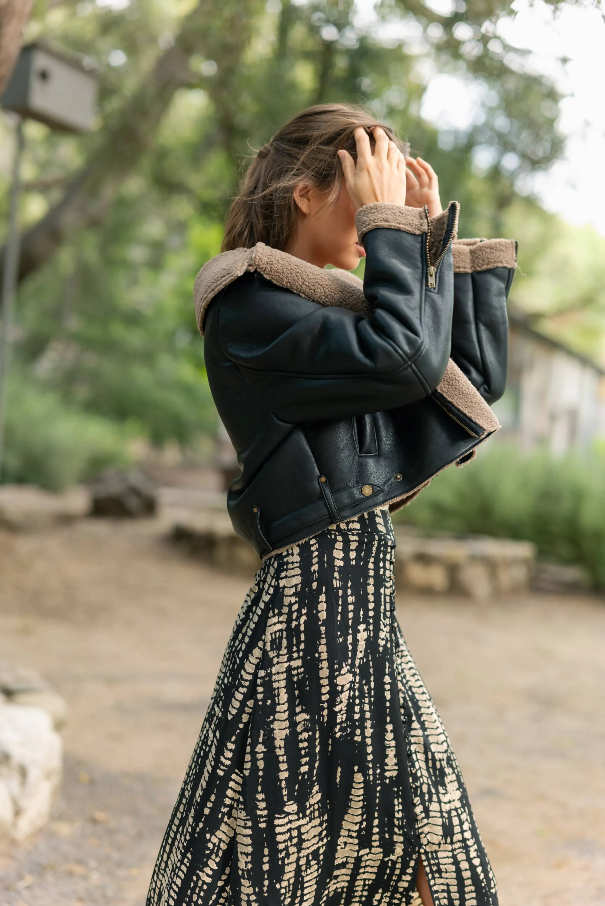Sherpa Biker Jacket