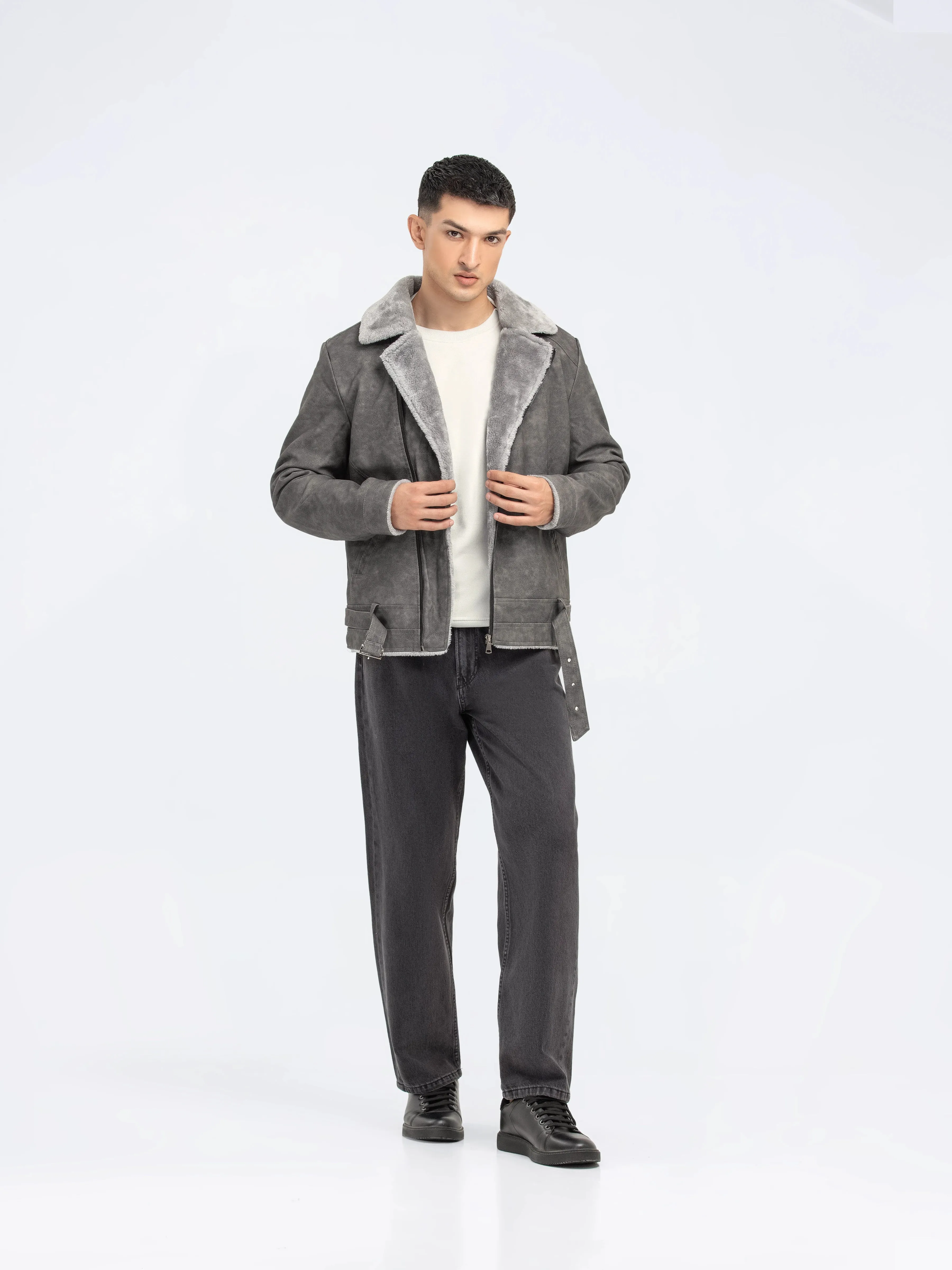 Sherpa Collar Jacket - FMTJP24-027