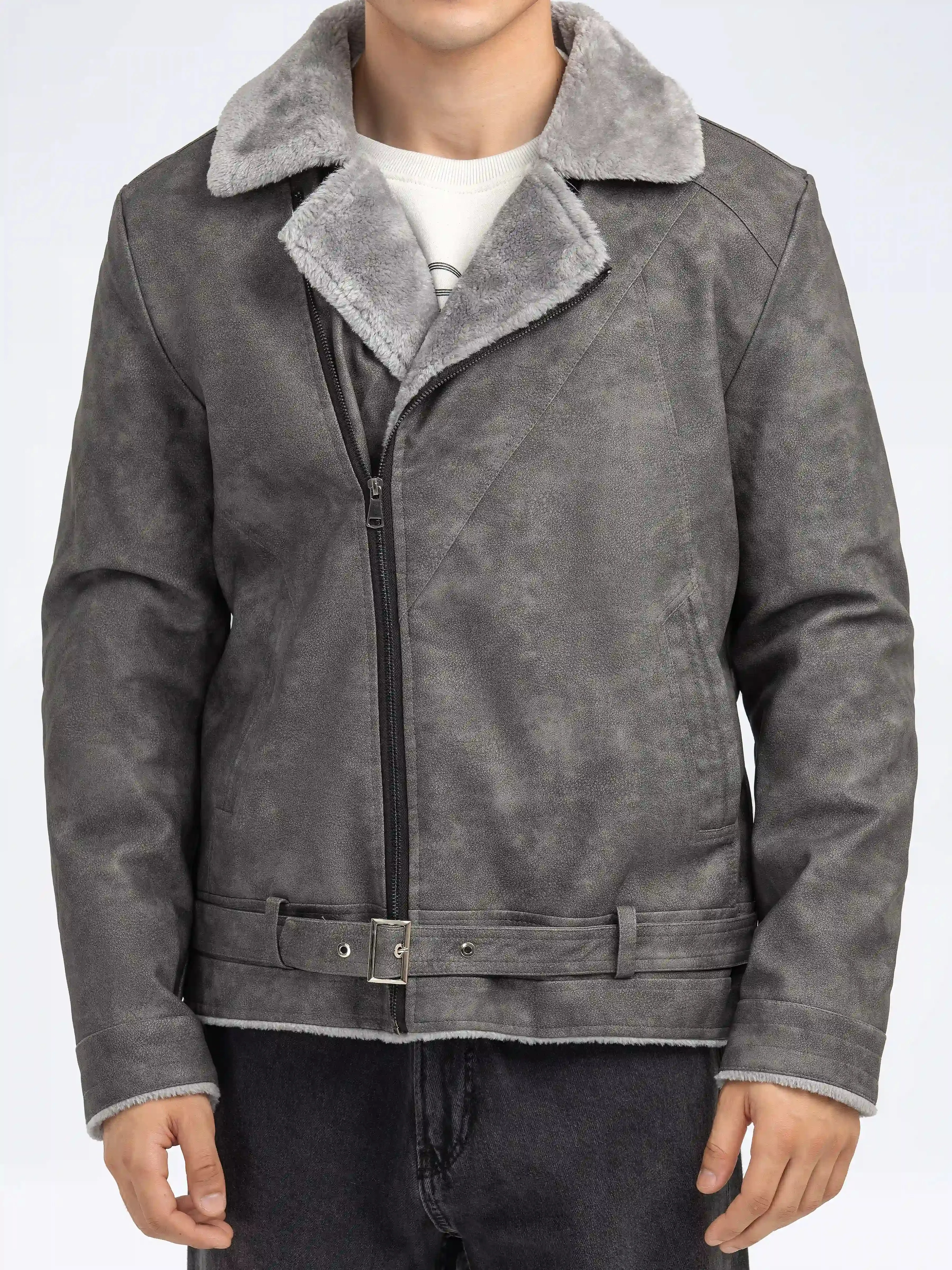 Sherpa Collar Jacket - FMTJP24-027