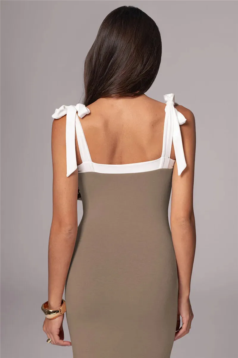 Sophisticated Sleeveless Maxi Dress - Perfect for Cocktail Parties