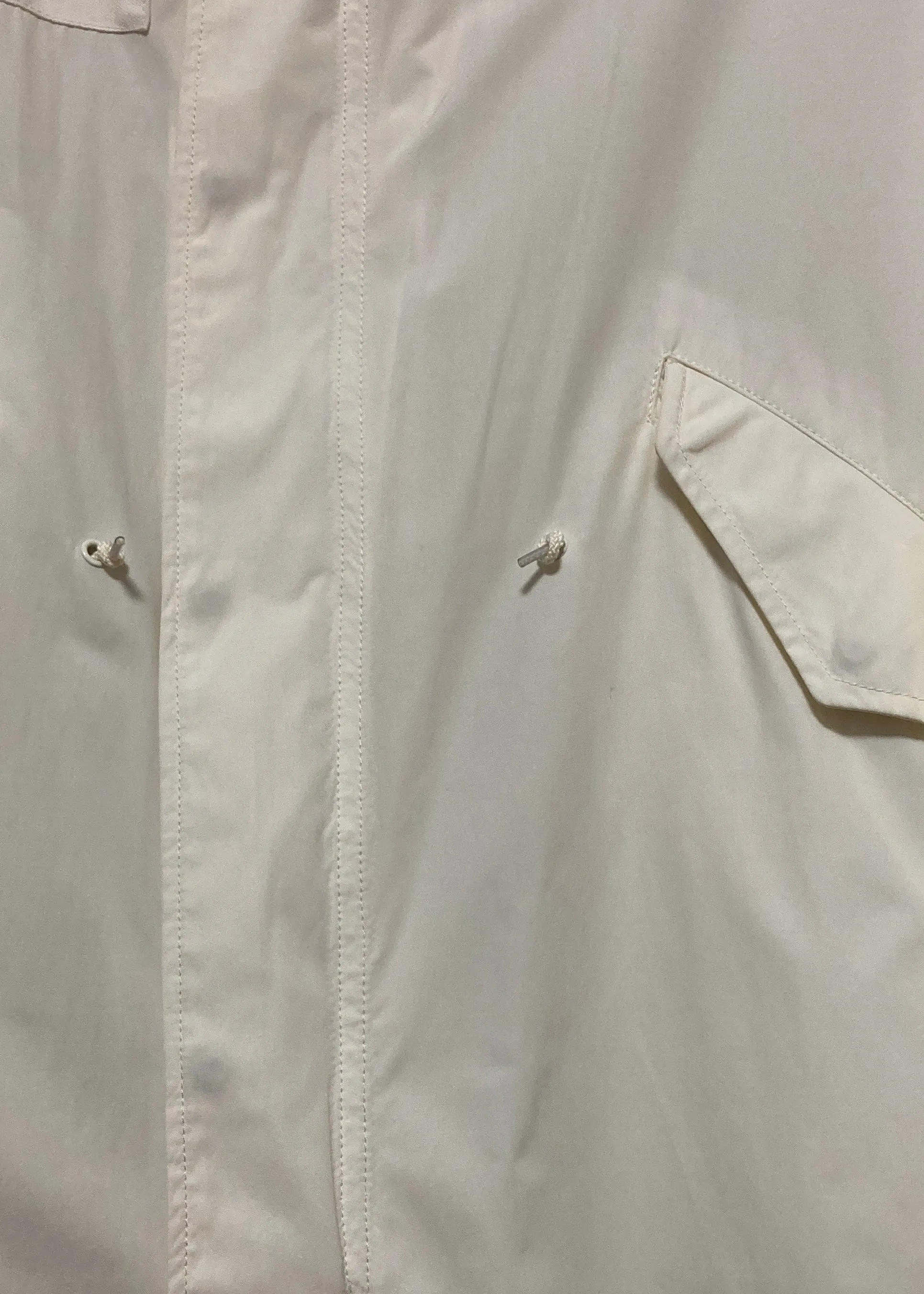 white mods coat hoodie Rageblue