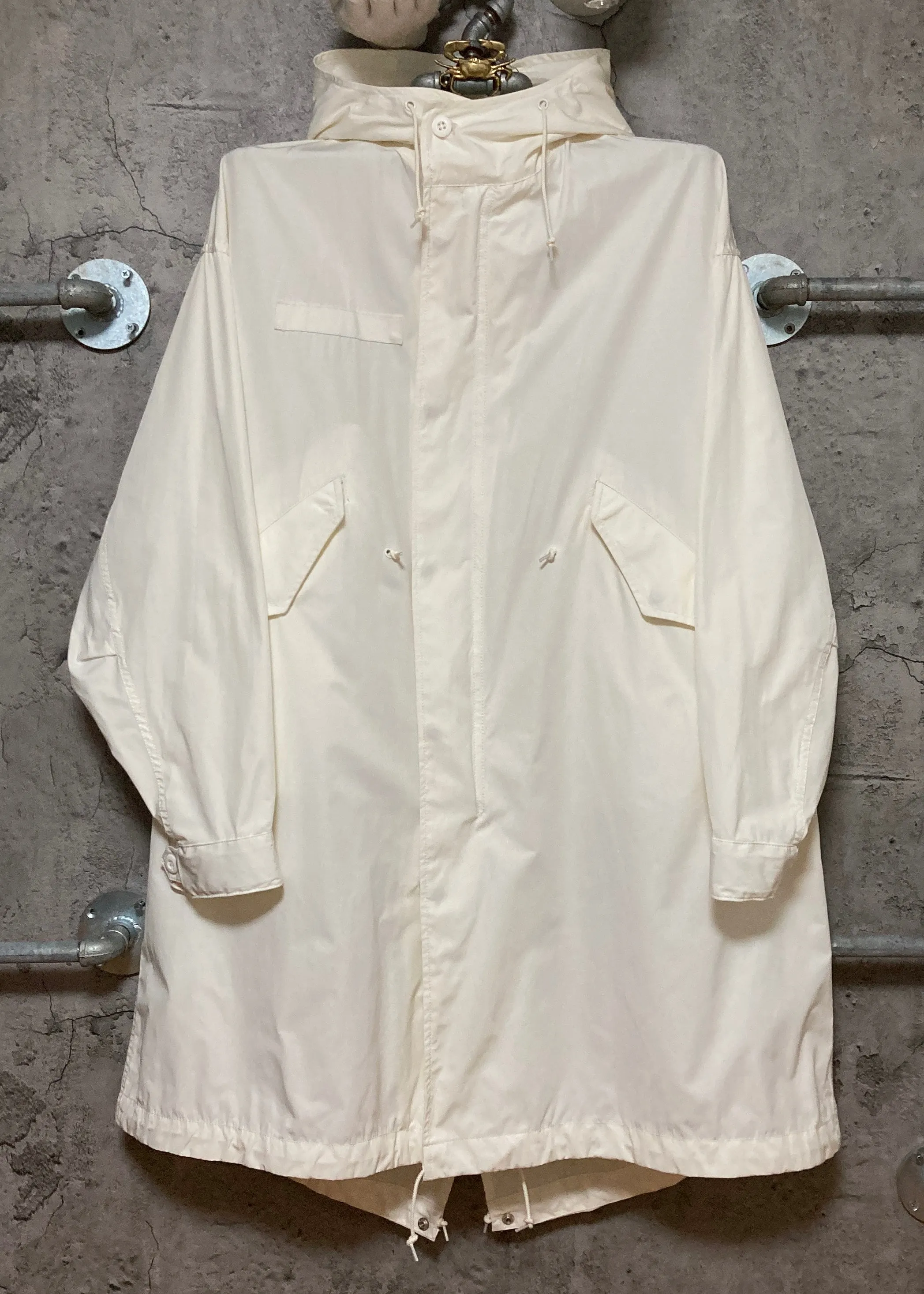 white mods coat hoodie Rageblue