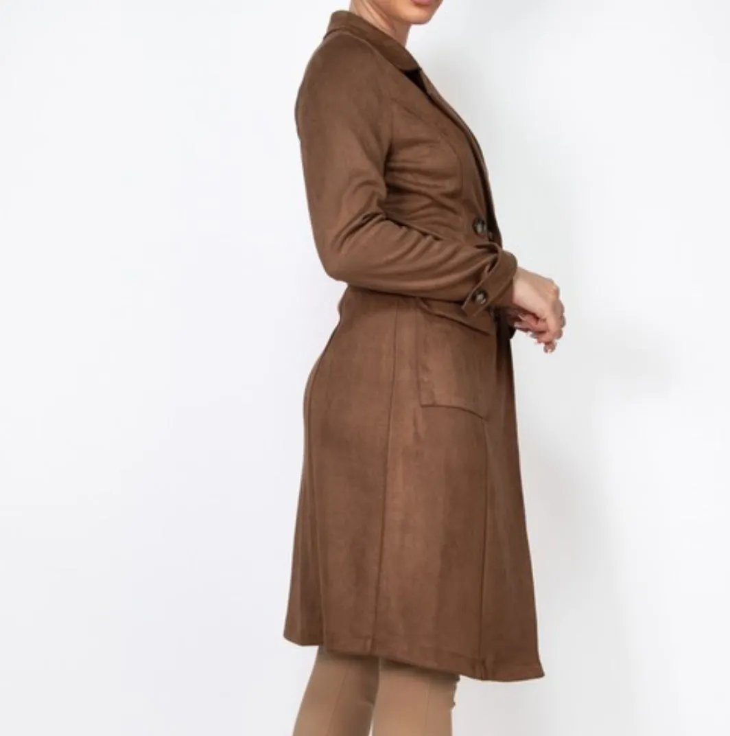 Women Coat/Coffee-HMJ21342
