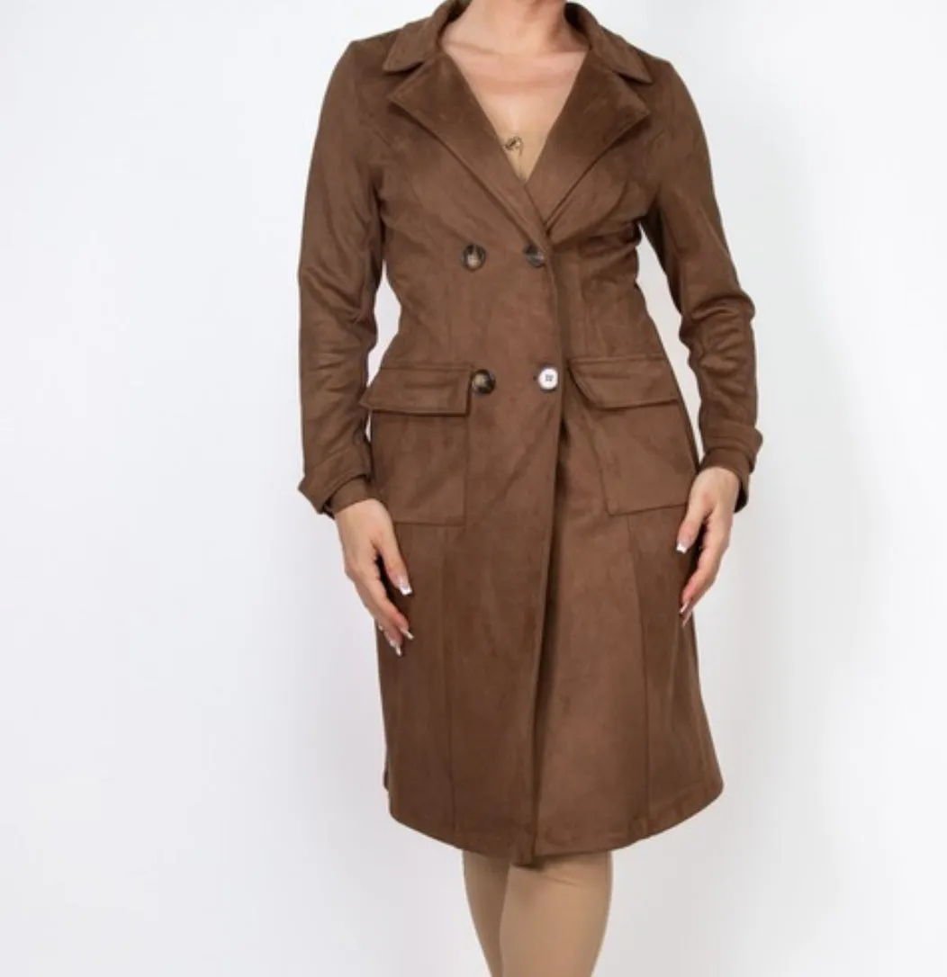 Women Coat/Coffee-HMJ21342